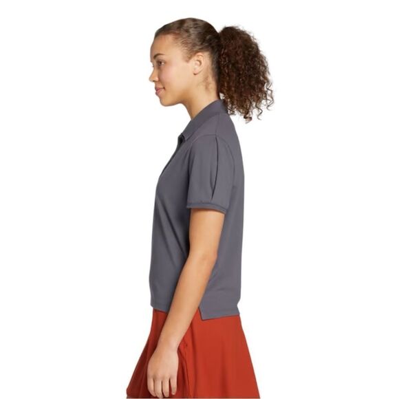Calia Women's Golf Puff Sleeve Polo Large Carbon Gray NWT - Picture 3 of 12